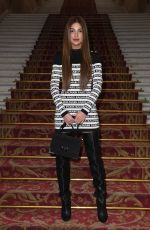 NEGIN MIRSALEHI at Balmain Show in Paris 09/28/2018