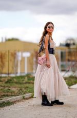 NEGIN MIRSALEHI at Christian Dior Show at Paris Fashion Week 09/24/2018