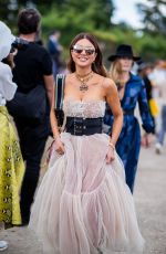 NEGIN MIRSALEHI at Christian Dior Show at Paris Fashion Week 09/24/2018