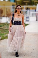 NEGIN MIRSALEHI at Christian Dior Show at Paris Fashion Week 09/24/2018