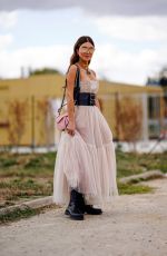 NEGIN MIRSALEHI at Christian Dior Show at Paris Fashion Week 09/24/2018