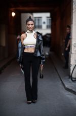 NEGIN MIRSALEHI at Off White Fashion Show at PFW in Paris 09/26/208