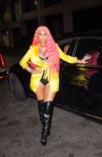 NICKI MINAJ at E!, Elle and IMG Party in New York 09/05/2018