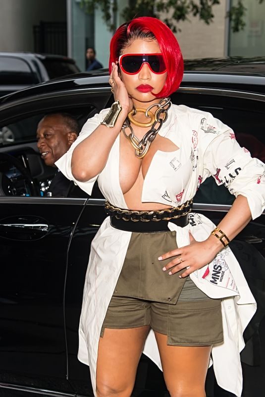 NICKI MINAJ at Monse Runway Show at New York Fashion Week 09/07/2018