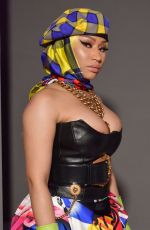 NICKI MINAJ at Versace Fashion Show at MFW in Milan 09/21/2018