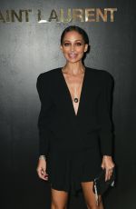 NICOLE RICHIE at Saint Laurent Show at Paris Fashion Week 09/25/2018