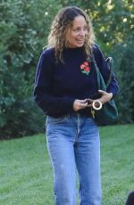 NICOLE RICHIE in Jeans Out in Los Angeles 09/19/2018