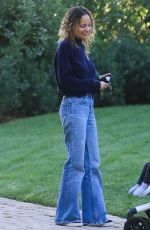 NICOLE RICHIE in Jeans Out in Los Angeles 09/19/2018