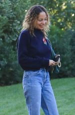 NICOLE RICHIE in Jeans Out in Los Angeles 09/19/2018