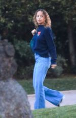 NICOLE RICHIE in Jeans Out in Los Angeles 09/19/2018