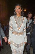 NICOLE SCHERZINGER Out at London Fashion Week 09/15/2018