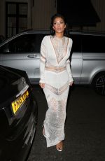 NICOLE SCHERZINGER Out at London Fashion Week 09/15/2018