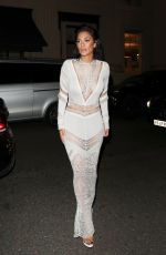 NICOLE SCHERZINGER Out at London Fashion Week 09/15/2018