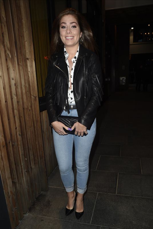 NIKKI SANDERSON at Soigne Make Up Brush Launch in Manchester 09/19/2018