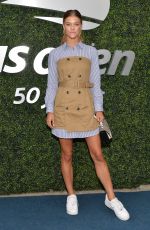 NINA AGDAL at 2018 US Open Tennis Tournament in New York 09/09/2018
