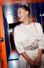 NINA AGDAL at A Human Experience Launch in New York 09/04/2018