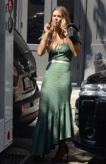 NINA AGDAL Out and About in New York 09/06/2018