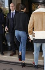 NINA DOBREV at George V Hotel in Paris 09/29/2018
