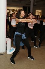 NINA DOBREV at Reebok and Nina Fobrev Host Donate in Sweat Event in New York 09/27/2018