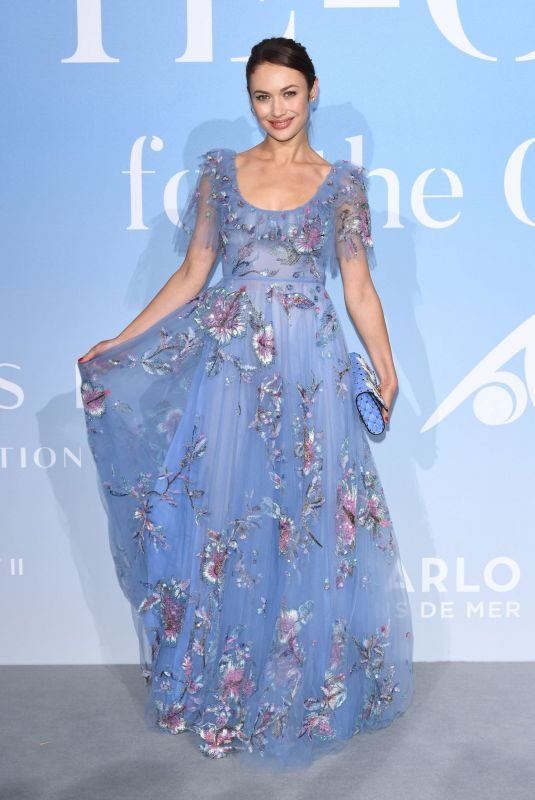 OLGA KURYLENKO at Gala for the Global Ocean in Monte Carlo 09/26/2018