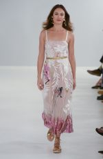 OLGA KURYLENKO at Temperley Runway Show at London Fashion Week 09/15/2018