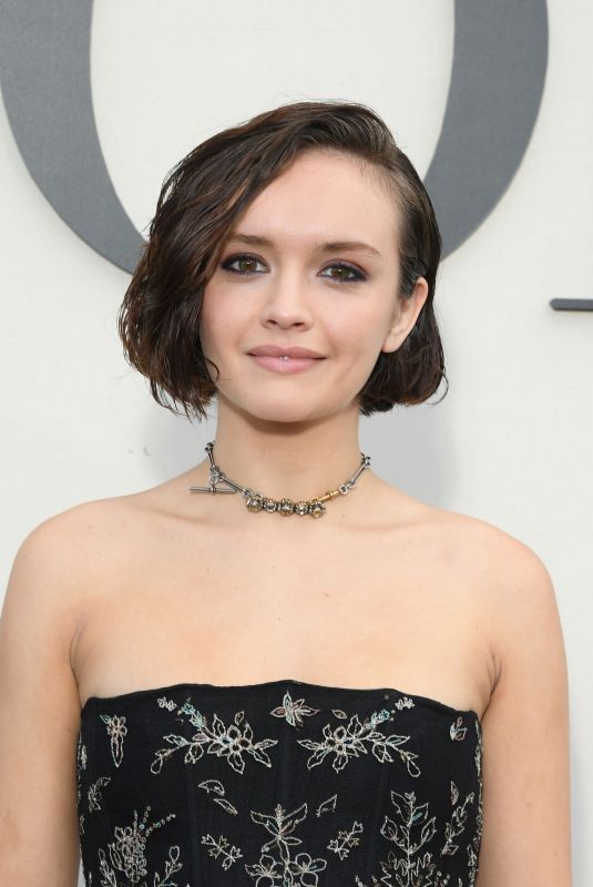 OLIVIA COOKE at Christian Dior Show at Paris Fashion Week 09/24/2018