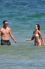 OLIVIA CULPO in Bikini and Danny Amendola at Miami Beach 09/25/2018