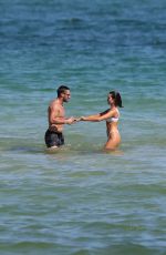 OLIVIA CULPO in Bikini and Danny Amendola at Miami Beach 09/25/2018