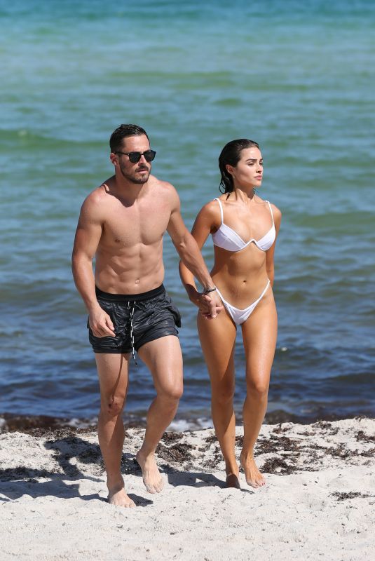 OLIVIA CULPO in Bikini and Danny Amendola at Miami Beach 09/25/2018