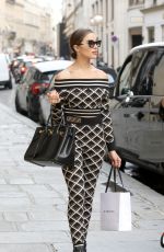 OLIVIA CULPO Out Shopping in Paris 09/18/2018