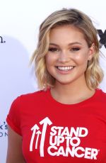 OLIVIA HOLT at Stand Up to Cancer Live in Los Angeles 09/07/2018