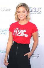 OLIVIA HOLT at Stand Up to Cancer Live in Los Angeles 09/07/2018