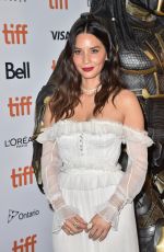 OLIVIA MUNN at The Predator Premiere at Toronto International Film Festival 09/06/2018