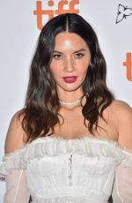 OLIVIA MUNN at The Predator Premiere at Toronto International Film Festival 09/06/2018