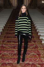 OLIVIA PALERMO at Balmain Show at Paris Fashion Week 09/28/2018