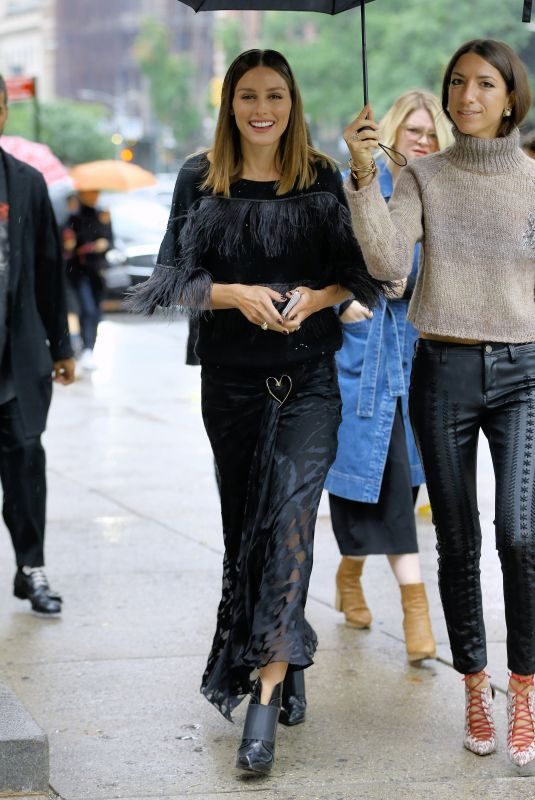 OLIVIA PALERMO at Escada Show at New york Fashion Week 09/09/2018