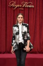 OLIVIA PALERMO at Roger Vivier Show at Paris Fashion Week 09/27/2018