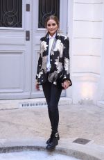 OLIVIA PALERMO at Roger Vivier Show at Paris Fashion Week 09/27/2018