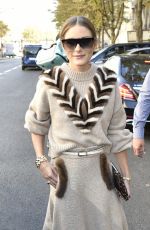 OLIVIA PALERMO Leaves Her Hotel in Paris 09/27/2018