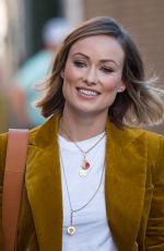OLIVIA WILDE Arrives at Jimmy Kimmel Live in Los Angeles 09/21/2018