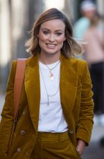 OLIVIA WILDE Arrives at Jimmy Kimmel Live in Los Angeles 09/21/2018
