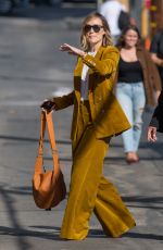 OLIVIA WILDE Arrives at Jimmy Kimmel Live in Los Angeles 09/21/2018