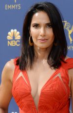 PADMA LAKSHMI at Emmy Awards 2018 in Los Angeles 09/17/2018