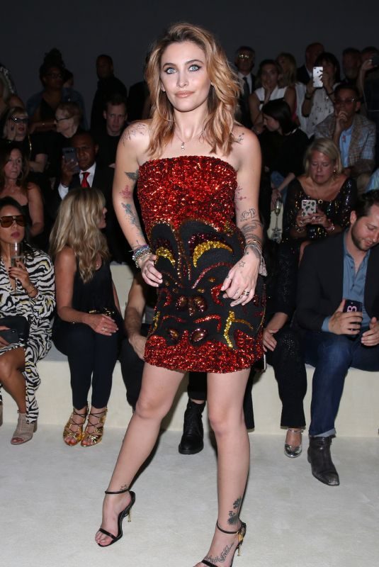 PARIS JACKSON at Tom Ford Fashion Show in New York 09/05/2018