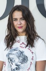 PAULINE DUCRUET at Christian Dior Show at Paris Fashion Week 09/24/2018