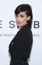 PAZ VEGA at Elie Saab Show at Paris Fashion Week 09/29/2018