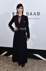 PAZ VEGA at Elie Saab Show at Paris Fashion Week 09/29/2018