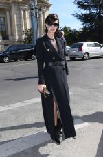 PAZ VEGA at Elie Saab Show at Paris Fashion Week 09/29/2018