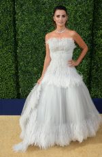 PENELOPE CRUZ at Emmy Awards 2018 in Los Angeles 09/17/2018