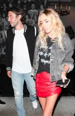 PETRA ECCLESTONE Leaves Catch LA in West Hollywood 09/14/2018